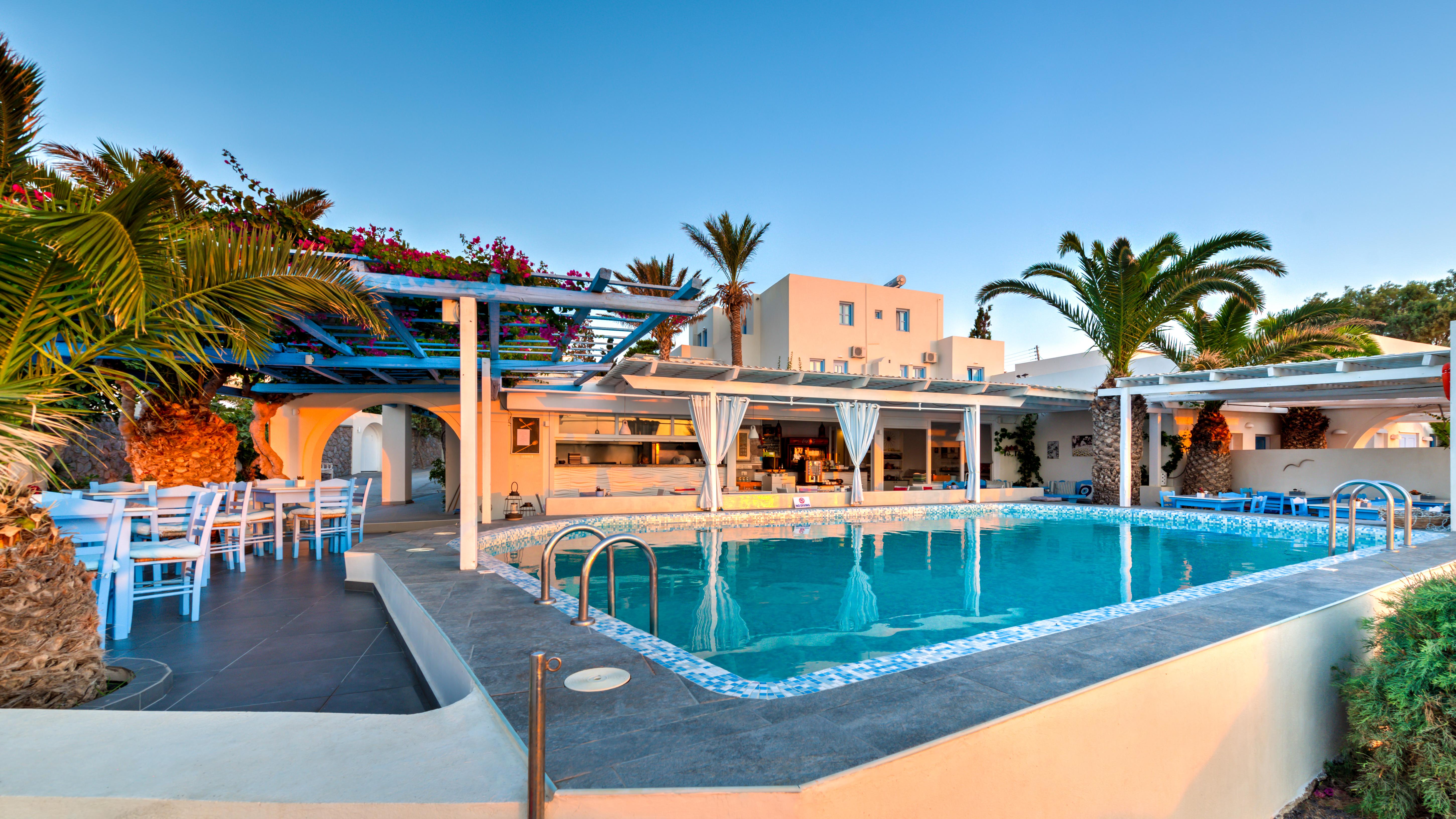 Sigalas Beach Hotel Kamári Exterior foto